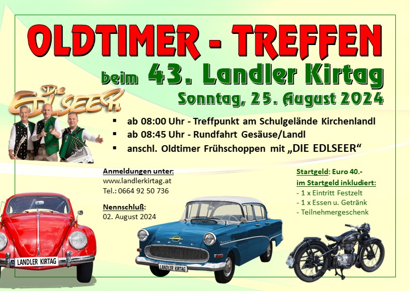 Oldtimertreffen Flyer